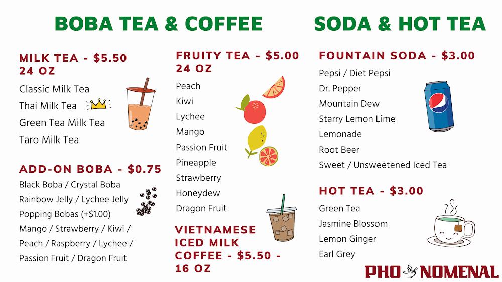 PHO NOMENAL Menu image 3